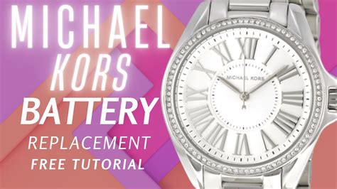 michael kors battery type l for mk8148|michael kors battery replacement.